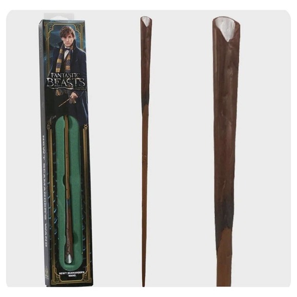 Fantastic Beasts Newt Scamanders Wand by Noble Collection NN8580 - Harry Potter - Picture 1 of 4